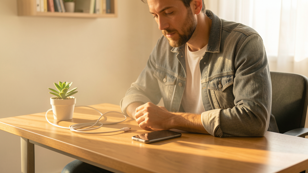 Imagem editorial ilustrando Spotify ou Deezer: qual plataforma entrega melhor qualidade áudio em planos de entrada?